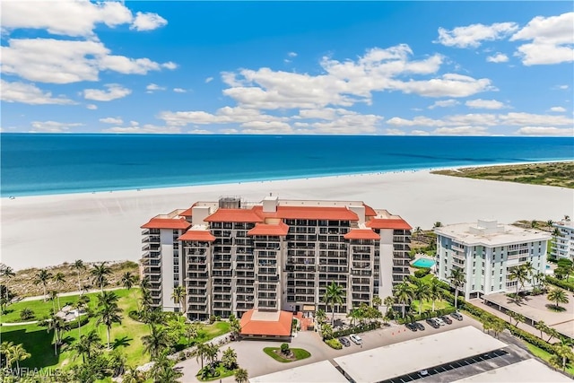 180 Seaview Ct Unit 507, Marco Island, FL 34145 - drone / aerial view of apartment complex / building and expansive coastline