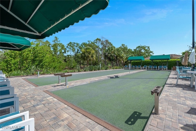 8610 Cedar Hammock Cir Unit 1223, Naples, FL 34112 - surrounding community featuring a bocce ball area