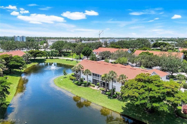 5040 Cedar Springs Dr Unit 201, Naples, FL 34110 - bird's eye view of a nearby body of water and a tree filled landscape