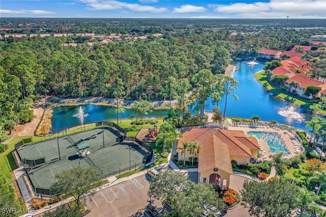 5040 Cedar Springs Dr Unit 201, Naples, FL 34110 - aerial view of a large body of water