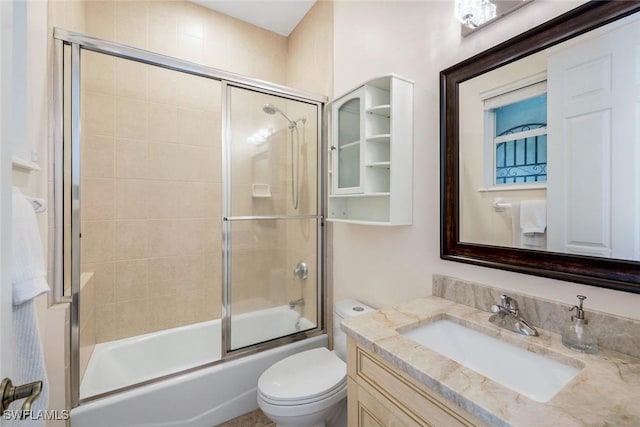 4333 Mistlethrush Ln, Naples, FL 34119 - bathroom featuring vanity and combined bath / shower with glass door