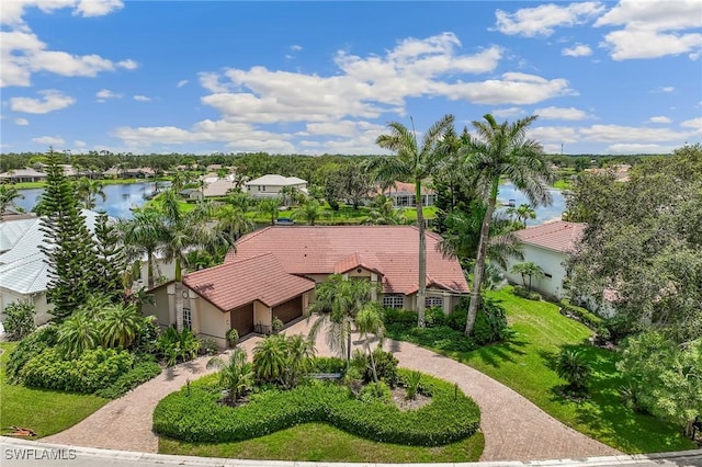 11840 Longshore Way W, Naples, FL 34119 - aerial perspective of suburban area with a large body of water