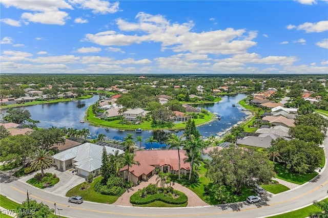 11840 Longshore Way W, Naples, FL 34119 - aerial view of residential area featuring a nearby body of water