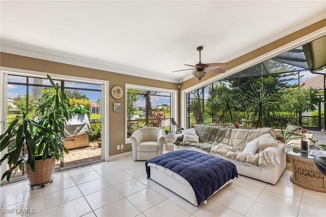11840 Longshore Way W, Naples, FL 34119 - view of sunroom