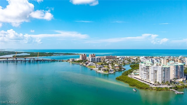 4137 Bay Beach Ln Unit 5P2, Fort Myers Beach, FL 33931 - view of urban area featuring a large body of water and a notable bridge