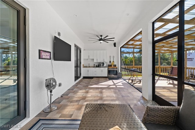 2642 10th Ave NE, Naples, FL 34120 - view of unfurnished sunroom