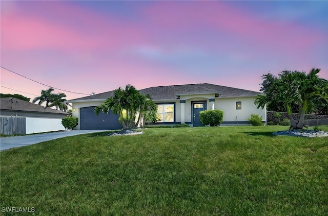 1905 SW 11th St, Cape Coral, FL 33991 - single story home with a garage, concrete driveway, and stucco siding