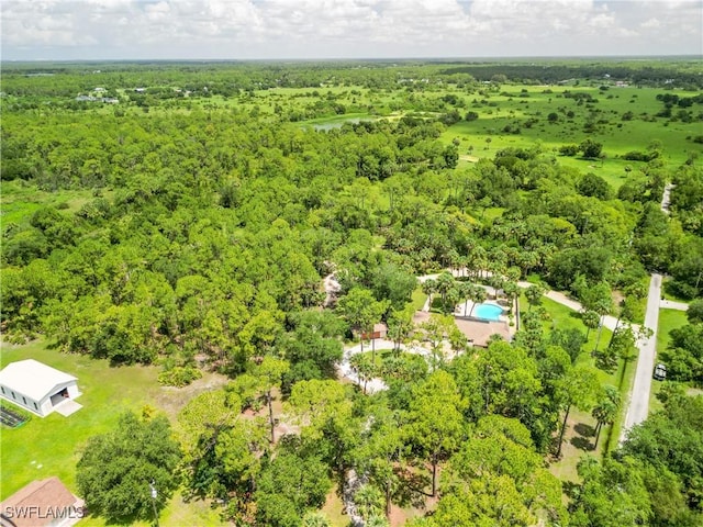 18381 Panther Trail Ln, North Fort Myers, FL 33917 - bird's eye view of a heavily wooded area