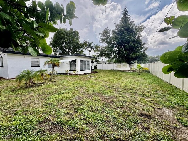 1427 Charles Rd, Fort Myers, FL 33919 - view of fenced backyard