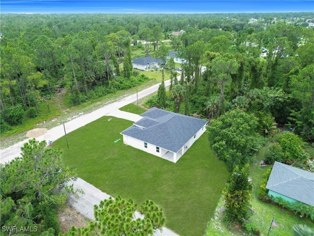 933 Anthony St E, Lehigh Acres, FL 33974 - aerial view of a forest