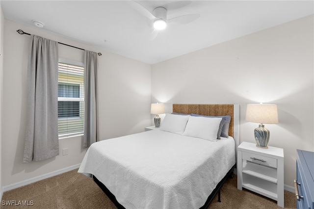 2245 Pigeon Plum Way N, Fort Myers, FL 33917 - bedroom with carpet floors and ceiling fan