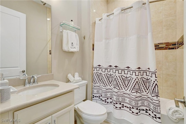 8142 Lucello Ter S, Naples, FL 34114 - bathroom with vanity and shower / tub combo with curtain