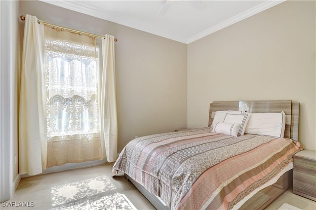 8142 Lucello Ter S, Naples, FL 34114 - bedroom with ornamental molding, carpet flooring, and ceiling fan