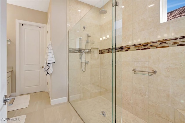 8142 Lucello Ter S, Naples, FL 34114 - full bathroom featuring tiled shower