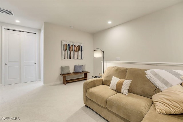 14712 Kingfisher Loop, Naples, FL 34120 - carpeted living room featuring recessed lighting