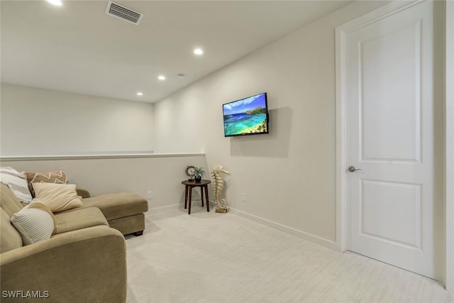 14712 Kingfisher Loop, Naples, FL 34120 - living room featuring recessed lighting and carpet flooring