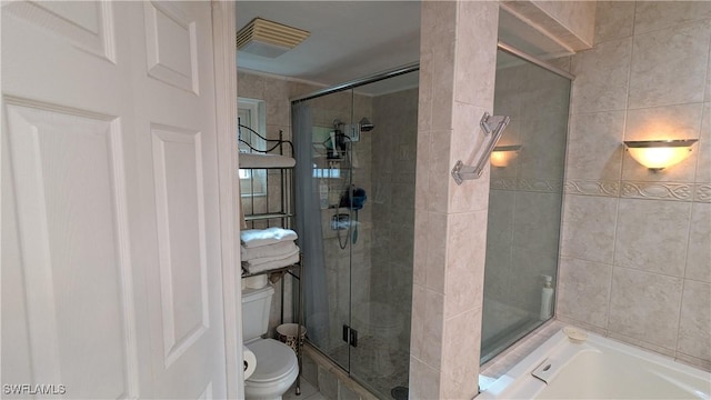169 SE 21st St, Cape Coral, FL 33990 - full bath with a shower stall and a garden tub