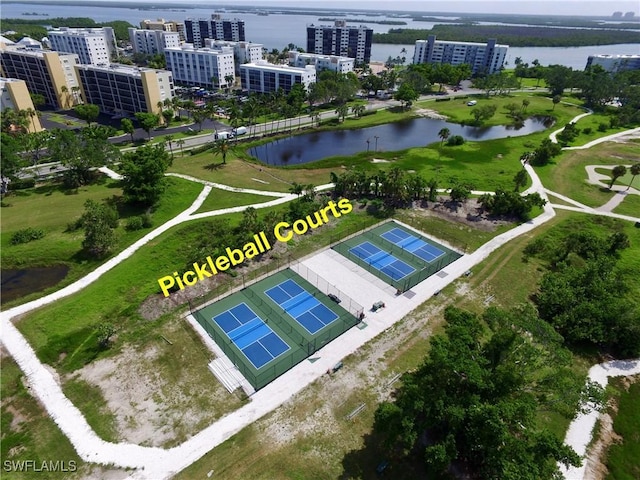 4431 Bay Beach Ln Unit 522, Fort Myers Beach, FL 33931 - aerial view of a nearby body of water and apartment complex