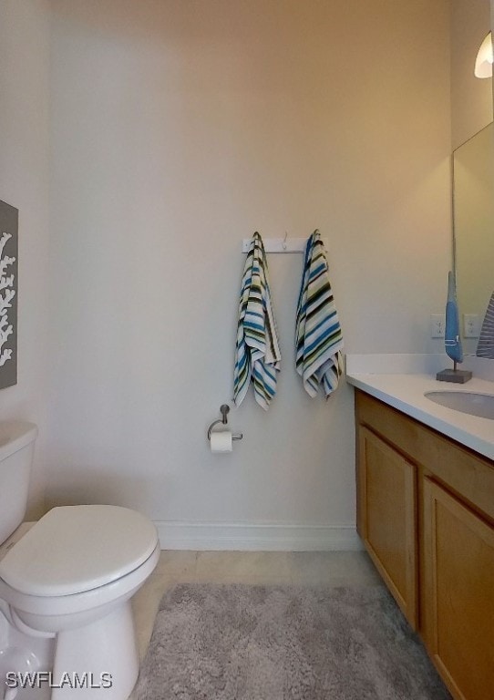 3649 Avenida Del Vera, North Fort Myers, FL 33917 - bathroom with vanity and tile patterned flooring