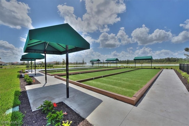 3649 Avenida Del Vera, North Fort Myers, FL 33917 - view of home's community with a bocce ball area