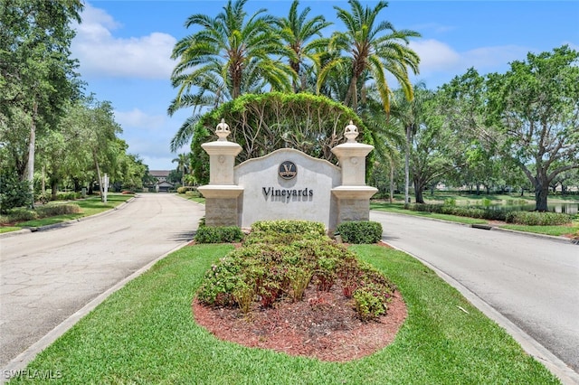 580 El Camino Real Unit 3606, Naples, FL 34119 - view of community / neighborhood sign