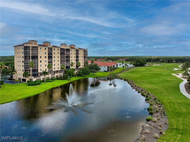 580 El Camino Real Unit 3606, Naples, FL 34119 - water view with a local golf course