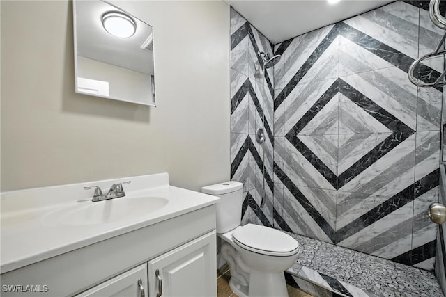 125/127 Gordon Ave S, Lehigh Acres, FL 33973 - full bath with vanity and a stall shower