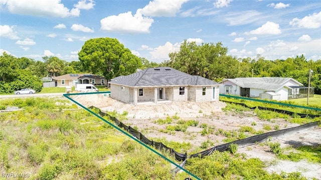 615 8th Ave, Lehigh Acres, FL 33972 - back of property