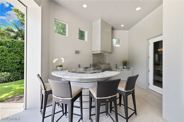 745 Riviera Dr, Naples, FL 34103 - dining space featuring recessed lighting
