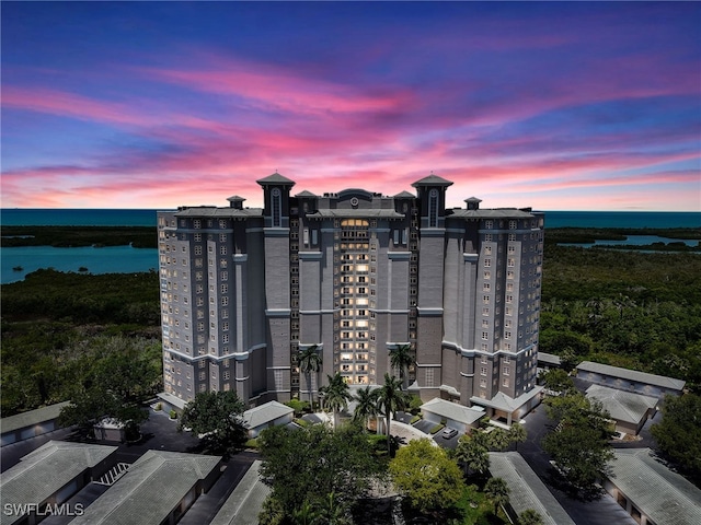1001 Arbor Lake Dr Unit 1102, Naples, FL 34110 - view of property with a water view