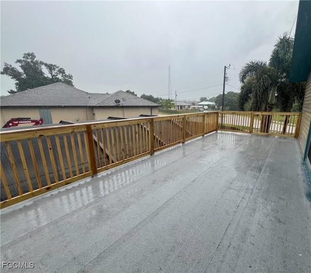 195 E Mariana Ave, North Fort Myers, FL 33917 - view of wooden terrace