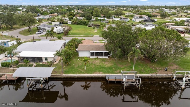 138 Dowling Ave NE, Port Charlotte, FL 33952 - aerial view of residential area with a nearby body of water