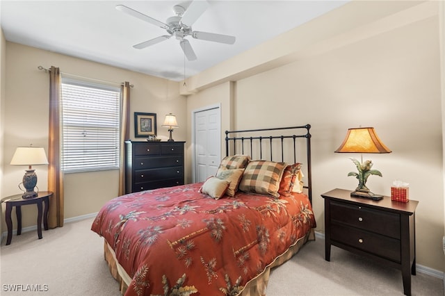 3904 Forest Glen Blvd Unit 102, Naples, FL 34114 - bedroom featuring carpet flooring and ceiling fan
