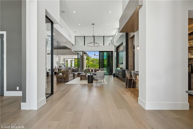10411 Via Parma Way, Miromar Lakes, FL 33913 - lobby featuring recessed lighting and a towering ceiling