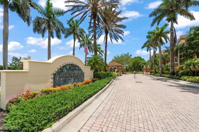 1170 Reserve Way Unit 107, Naples, FL 34105 - view of community sign