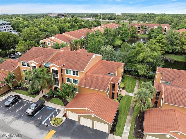 1170 Reserve Way Unit 107, Naples, FL 34105 - aerial view of residential area featuring a nearby body of water