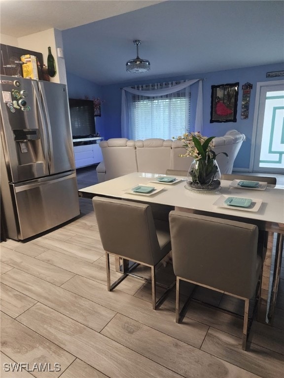 3101 12th St W, Lehigh Acres, FL 33971 - dining area featuring wood finish floors