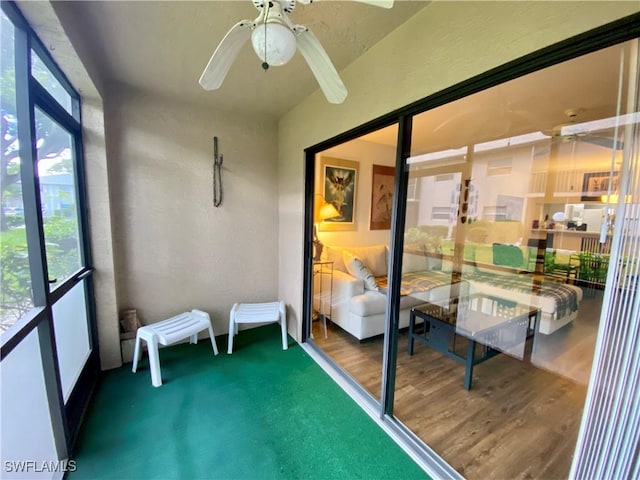 5735 Foxlake Dr Unit 1, North Fort Myers, FL 33917 - view of sunroom