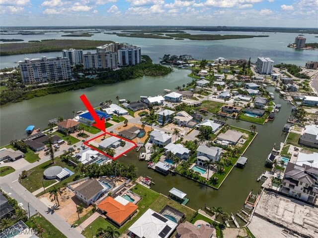 8336 Lagoon Rd, Fort Myers Beach, FL 33931 - aerial view of a large body of water