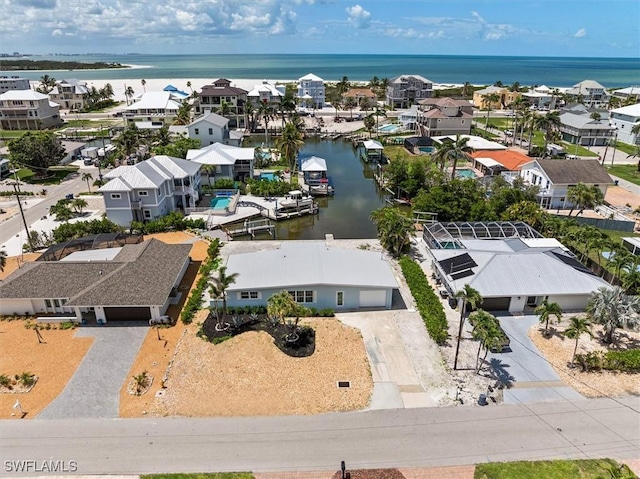 8336 Lagoon Rd, Fort Myers Beach, FL 33931 - aerial view of residential area with a large body of water