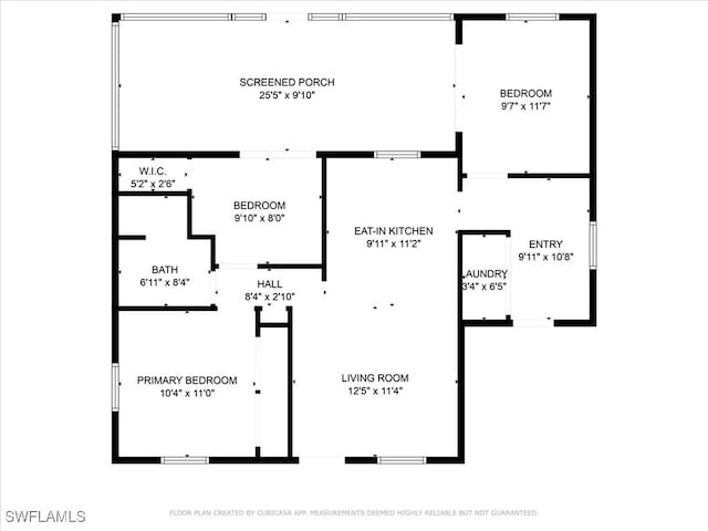 3064 Connecticut Ave, Naples, FL 34112 - view of floor plan / room layout