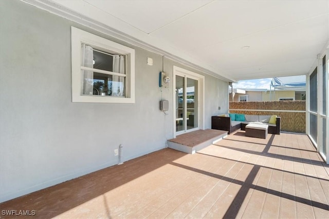 3064 Connecticut Ave, Naples, FL 34112 - view of patio / terrace featuring outdoor lounge area