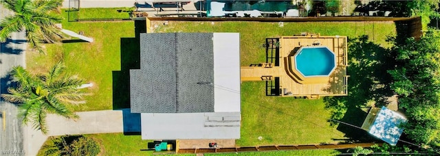 3064 Connecticut Ave, Naples, FL 34112 - bird's eye view of a pool