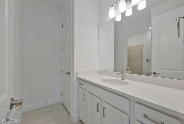 4184 Sonoma Oaks Cir, Naples, FL 34119 - full bath featuring vanity and baseboards