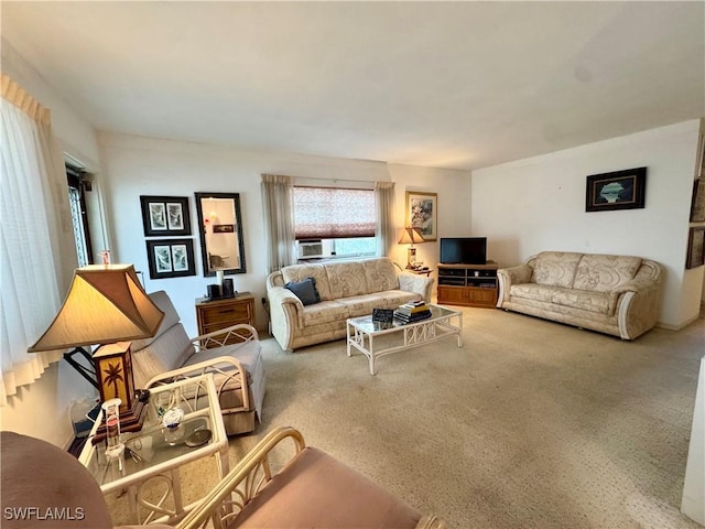 13150 Kings Point Dr Unit 11C, Fort Myers, FL 33919 - living room featuring carpet