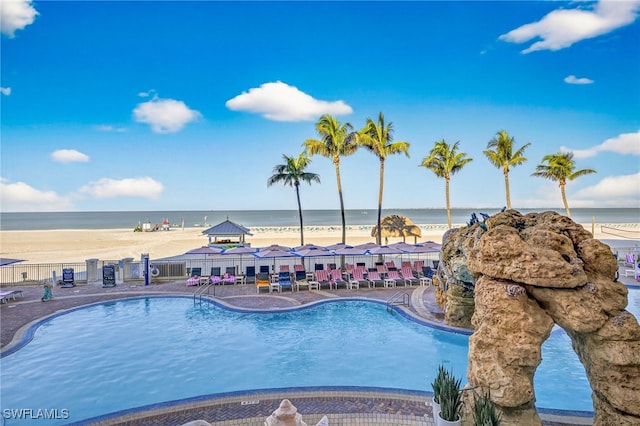 140 Estero Blvd Unit 2209, Fort Myers Beach, FL 33931 - community pool with a water view