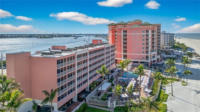 140 Estero Blvd Unit 2209, Fort Myers Beach, FL 33931 - view of apartment building / complex with a water view