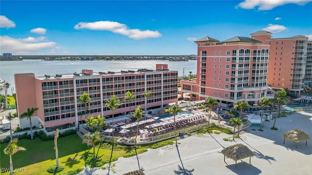 140 Estero Blvd Unit 2209, Fort Myers Beach, FL 33931 - view of apartment building / complex with a water view