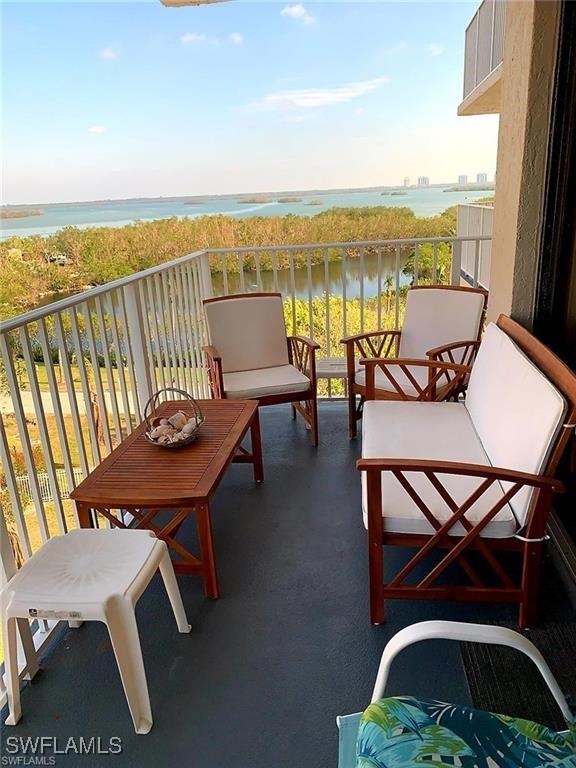 8701 Estero Blvd Unit 605, Bonita Springs, FL 33931 - balcony with a water view
