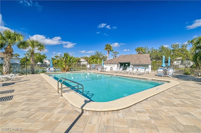 6296 Sugar Bush Ln Unit A, Fort Myers, FL 33908 - community pool featuring a patio